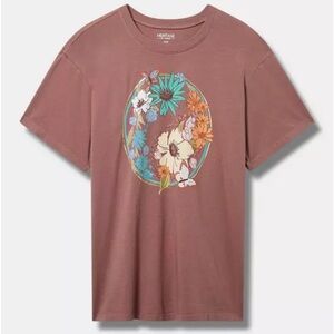 Heritage by Torrid Relaxed Fit Jersey Crew Tee